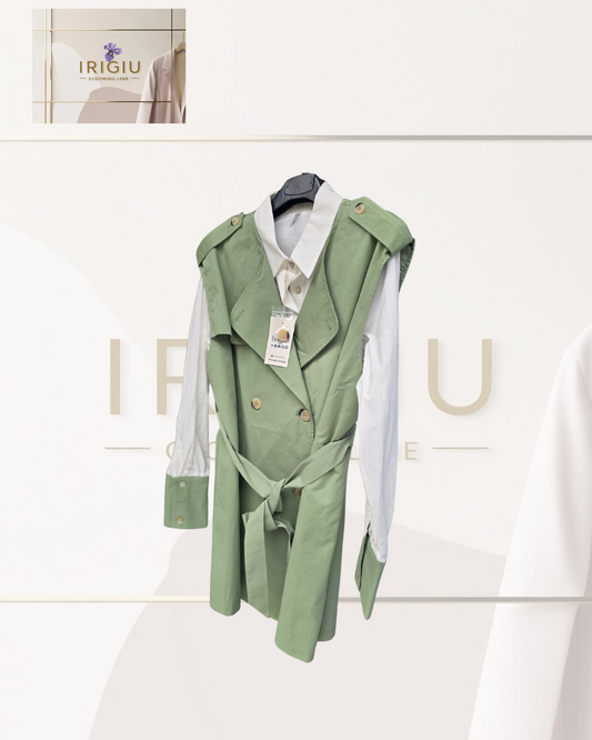 Gilet Trench con Camicia Integrata – IRIGIU Clothing Line
