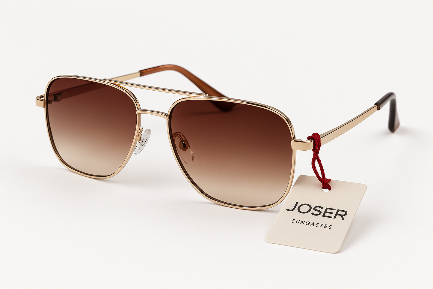 🕶️ JOSER® – Aviator Gold Brown Edition