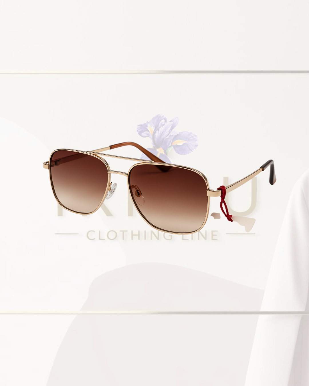 🕶️ JOSER® – Aviator Gold Brown Edition